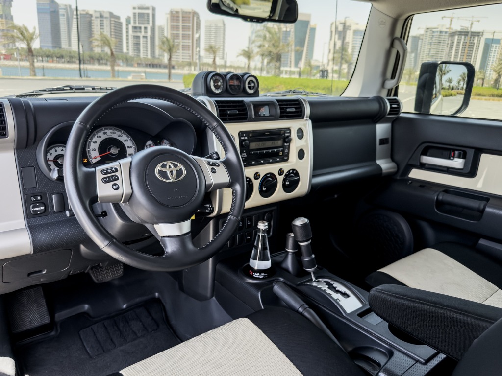 Toyota FJ Car rental in doha qatar