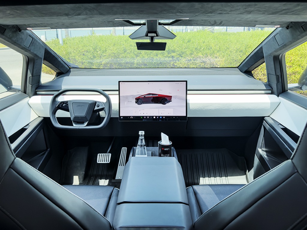 Tesla Cyber truck rental in doha qatar