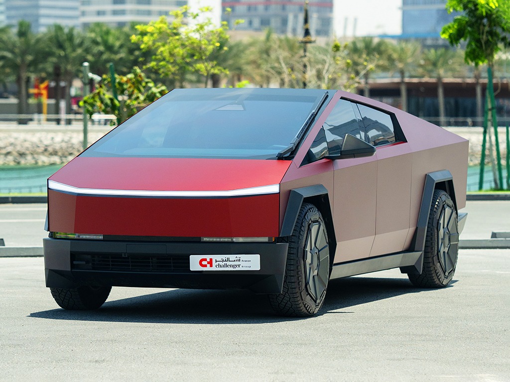 Tesla Cyber truck rental in doha qatar
