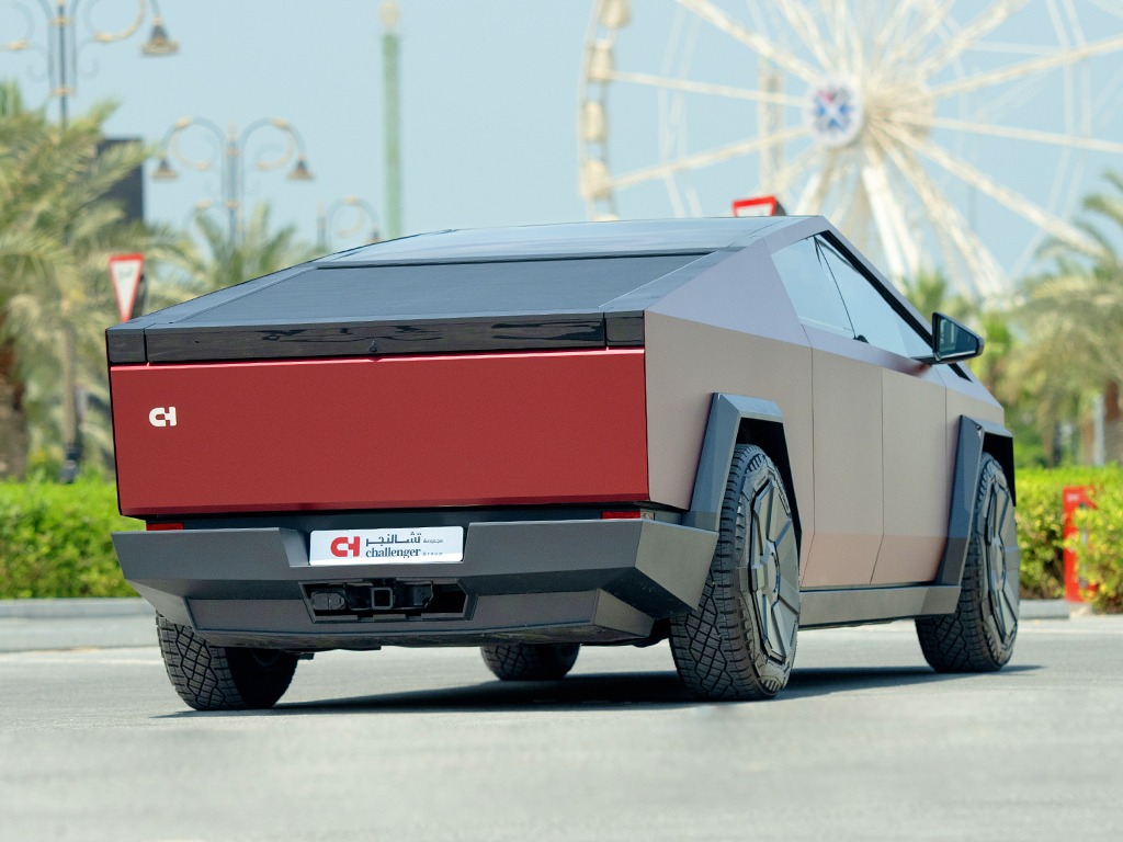 Tesla Cyber truck rental in doha qatar